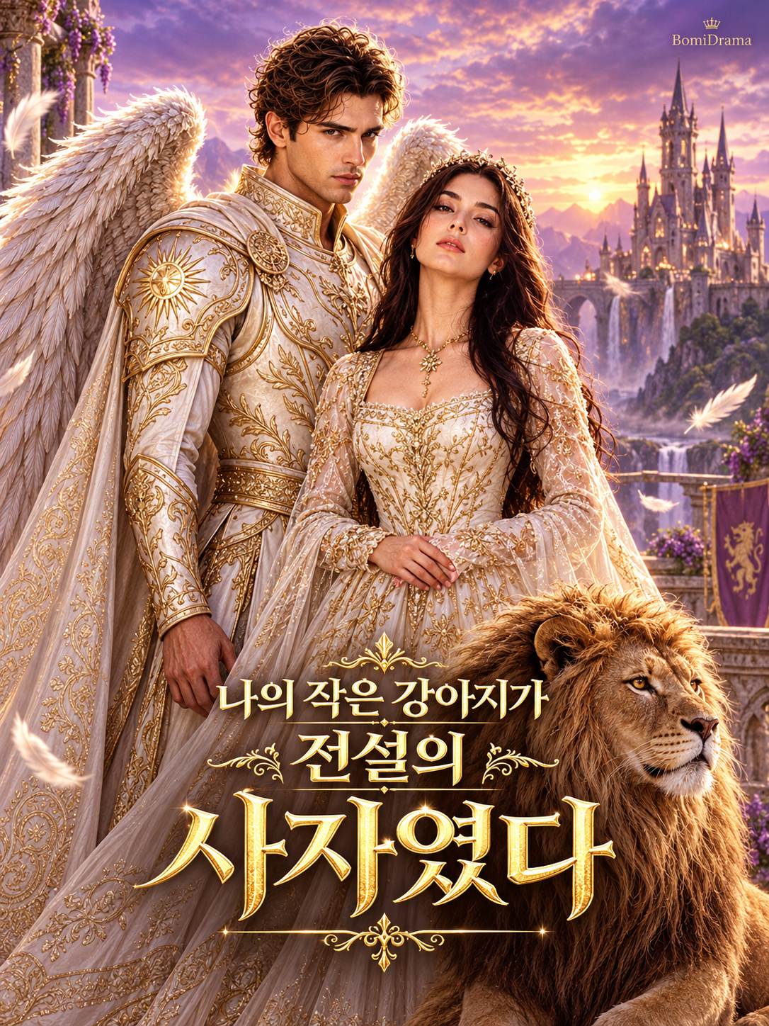 나의 작은 강아지가 전설의 사자였다