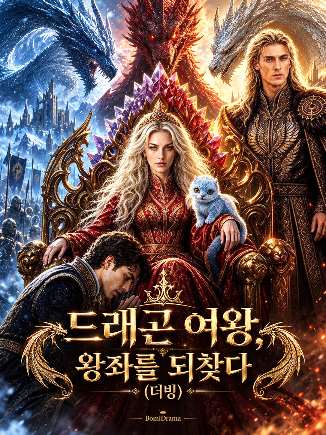 드래곤 여왕, 왕좌를 되찾다(더빙)
