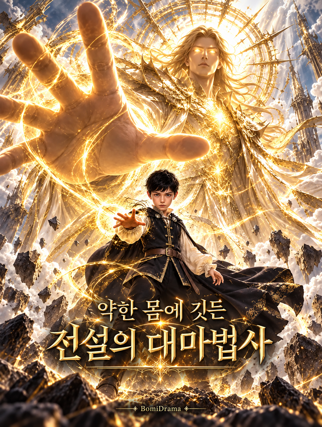 약한 몸에 깃든 전설의 대마법사
