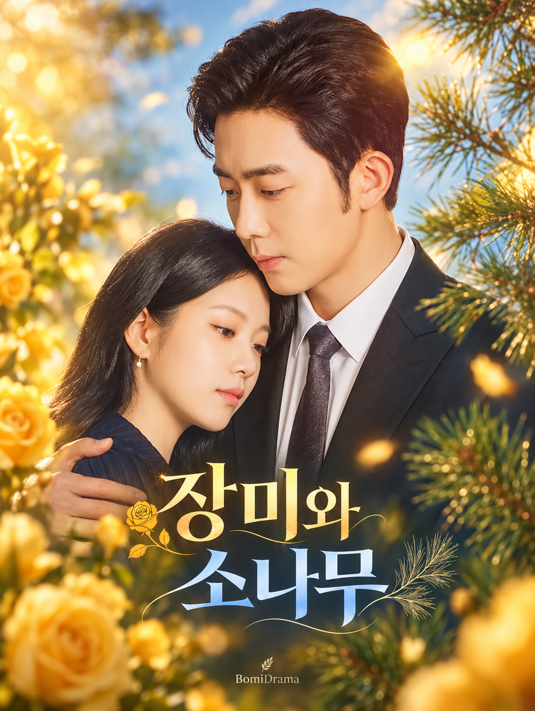 장미와 소나무