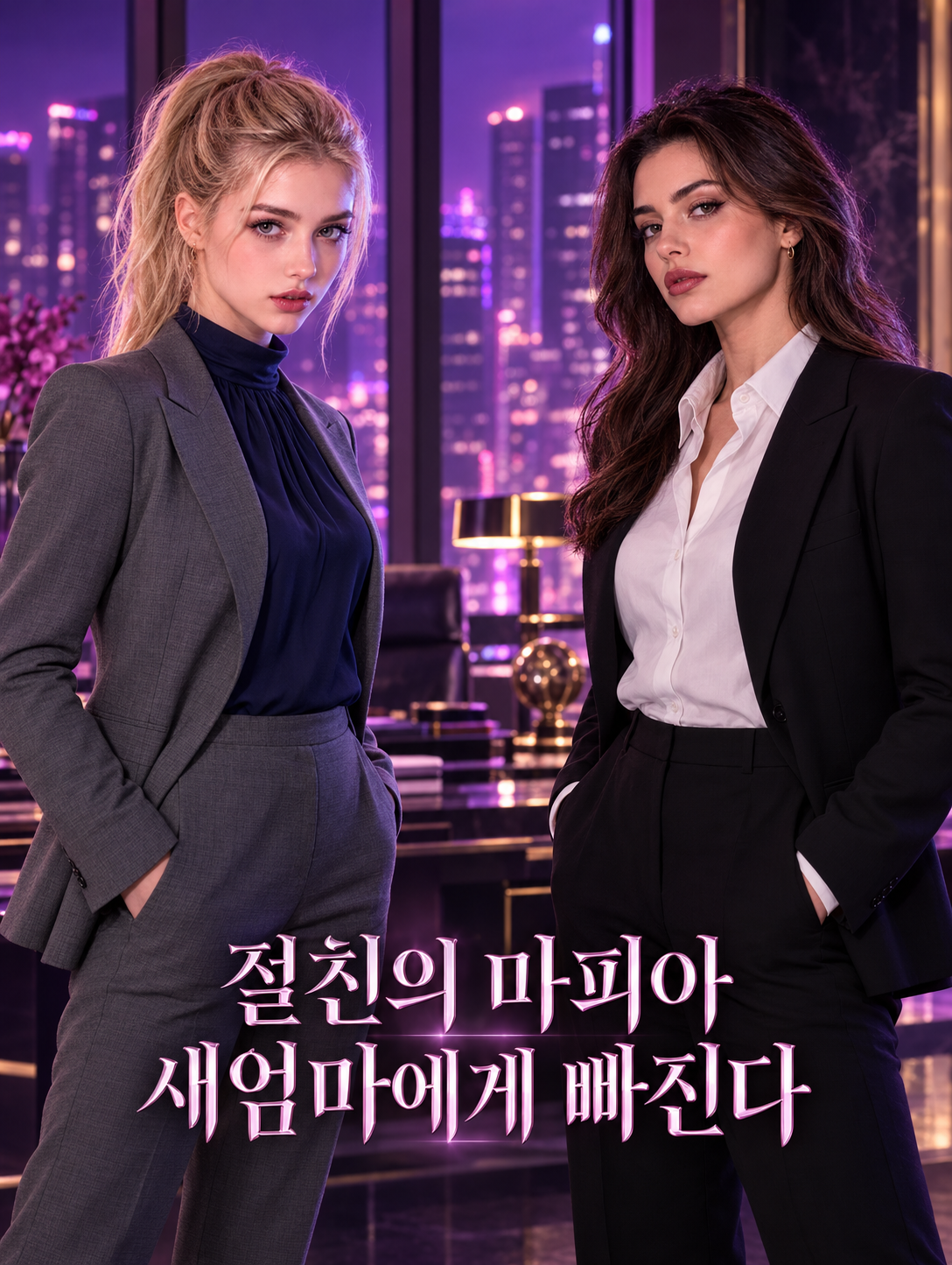 절친의 마피아 새엄마에게 빠진다
