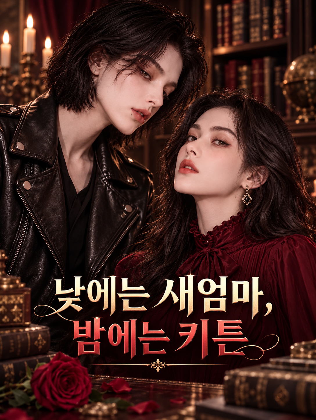 낮에는 새엄마, 밤에는 키튼 포스터