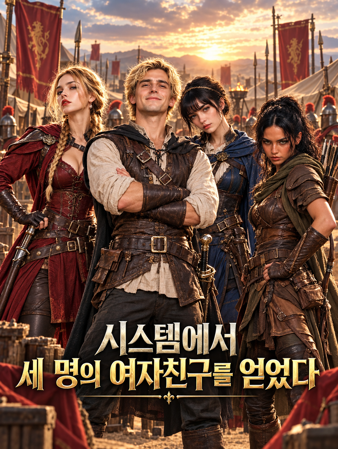 시스템에서 세 명의 여자친구를 얻었다