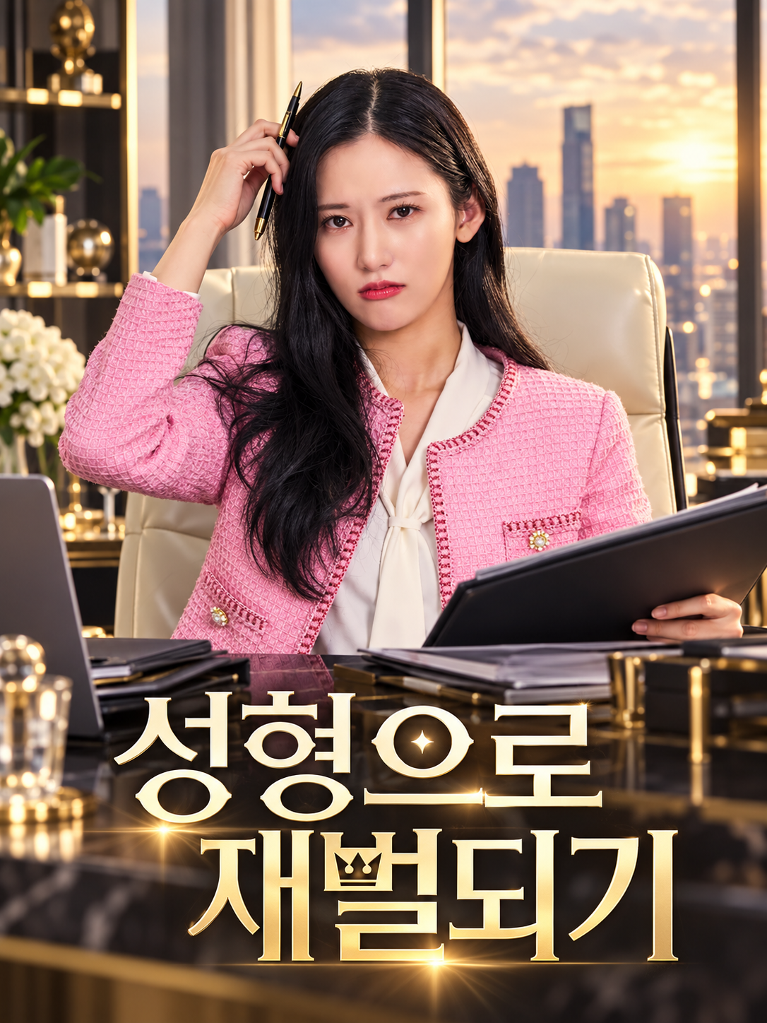 성형으로 재벌되기 포스터
