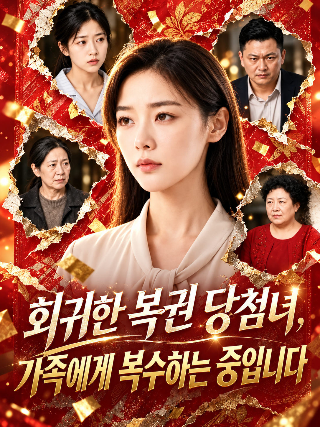 회귀한 복권 당첨녀, 가족에게 복수하는 중입니다