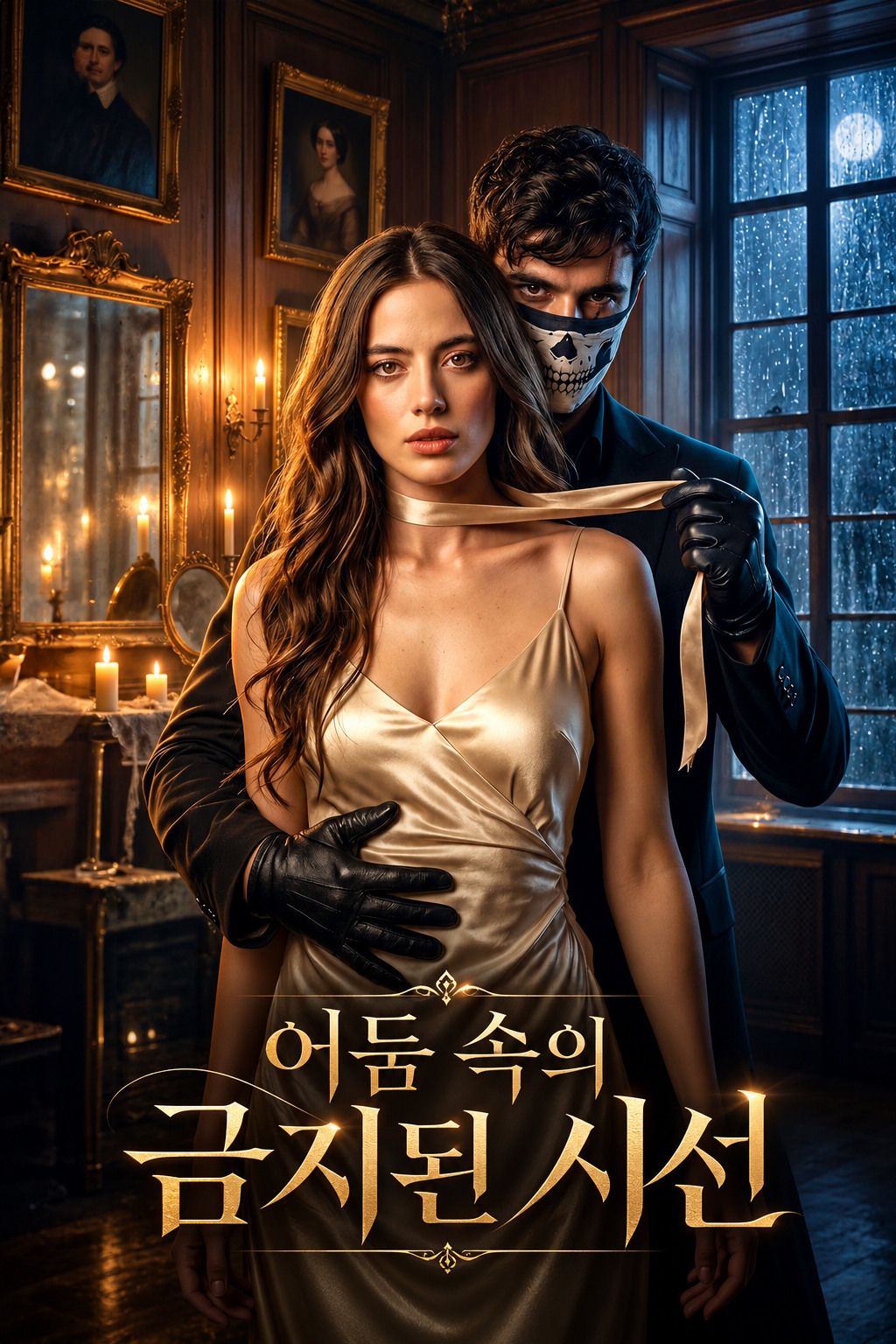어둠 속의 금지된 시선 포스터