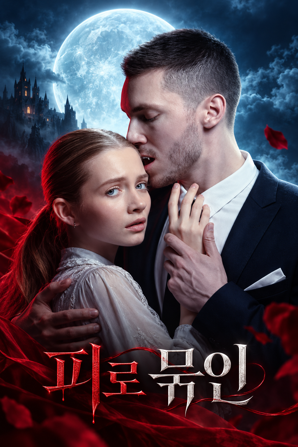 피로 묶인 포스터