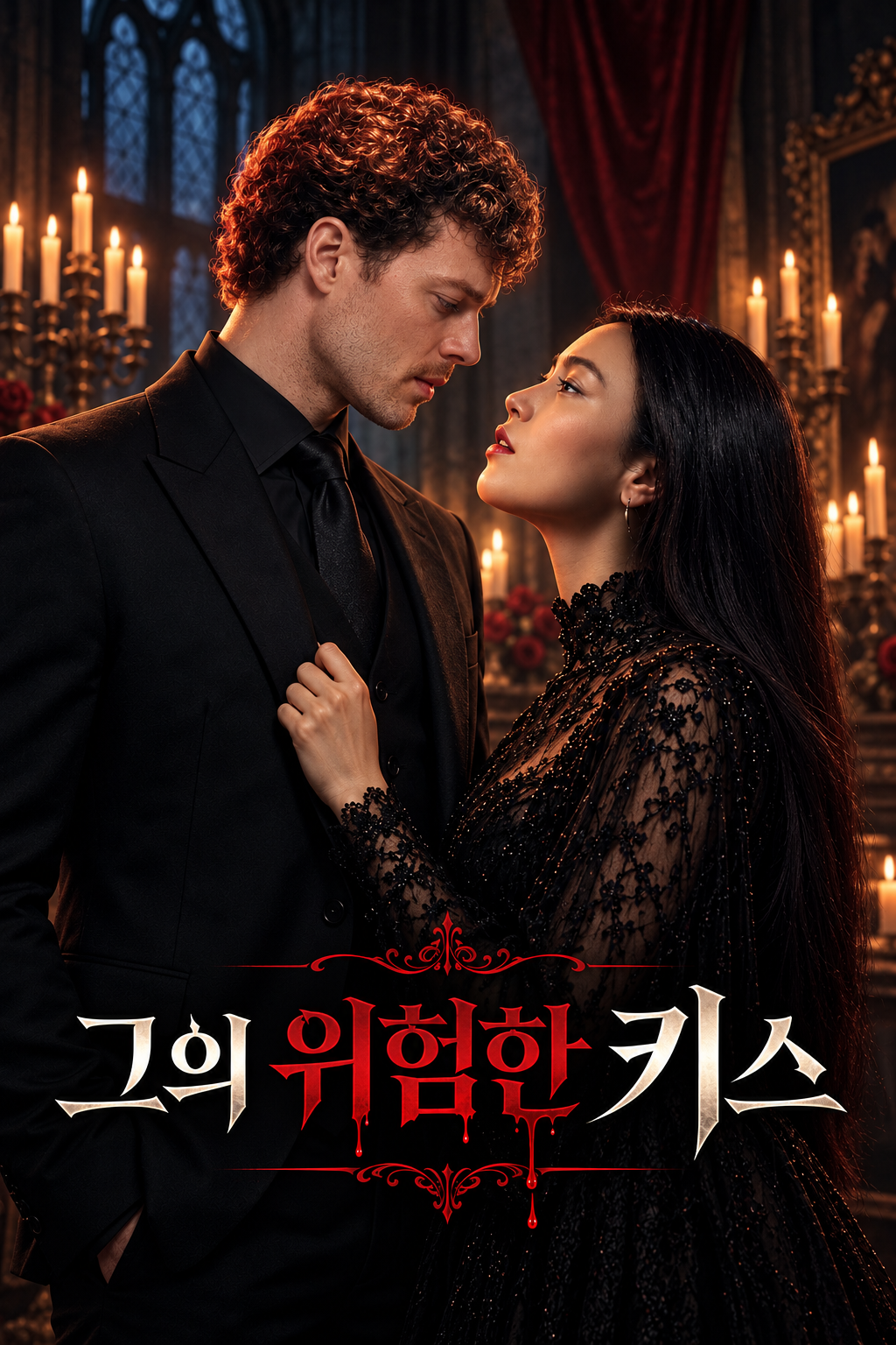 그의 위험한 키스 포스터
