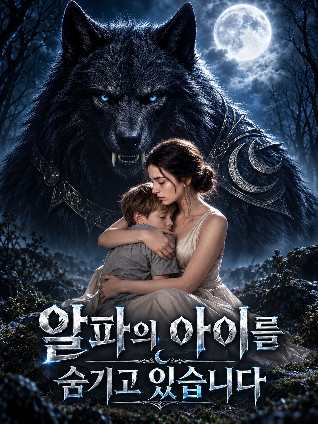 알파의 아이를 숨기고 있습니다