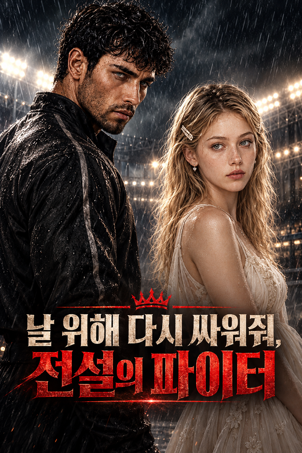 날 위해 다시 싸워줘, 전설의 파이터 포스터