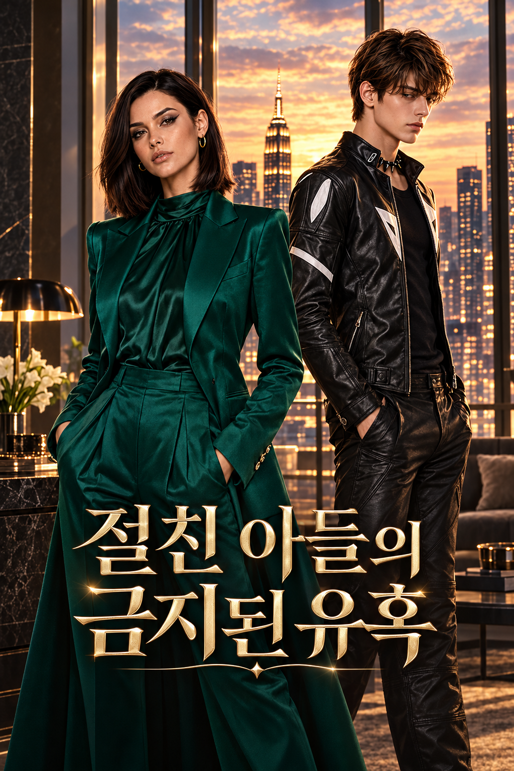 절친 아들의 금지된 유혹 포스터